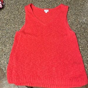 J Crew sleeveless sweater
